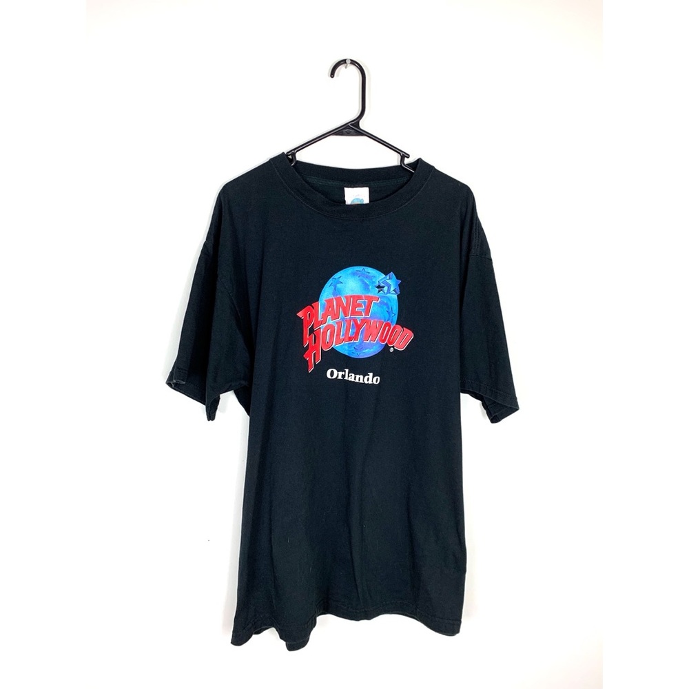 Vintage 1991 Planet Hollywood Orlando t-shirt blk
